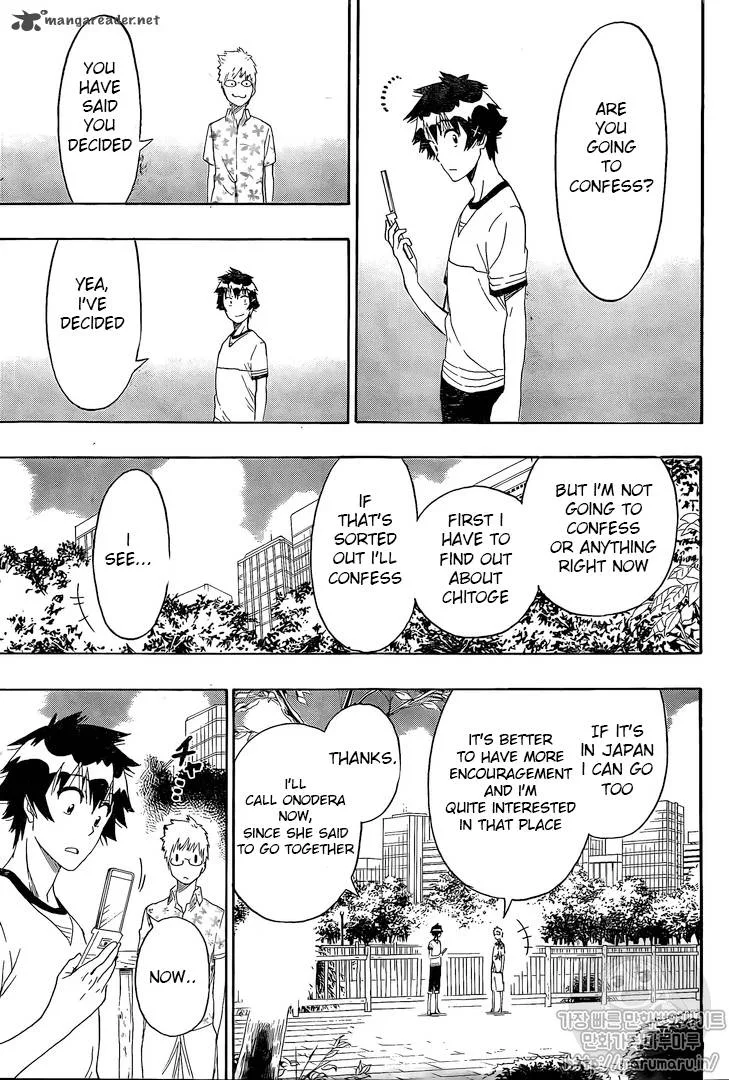 Nisekoi Chapter 217 page 14