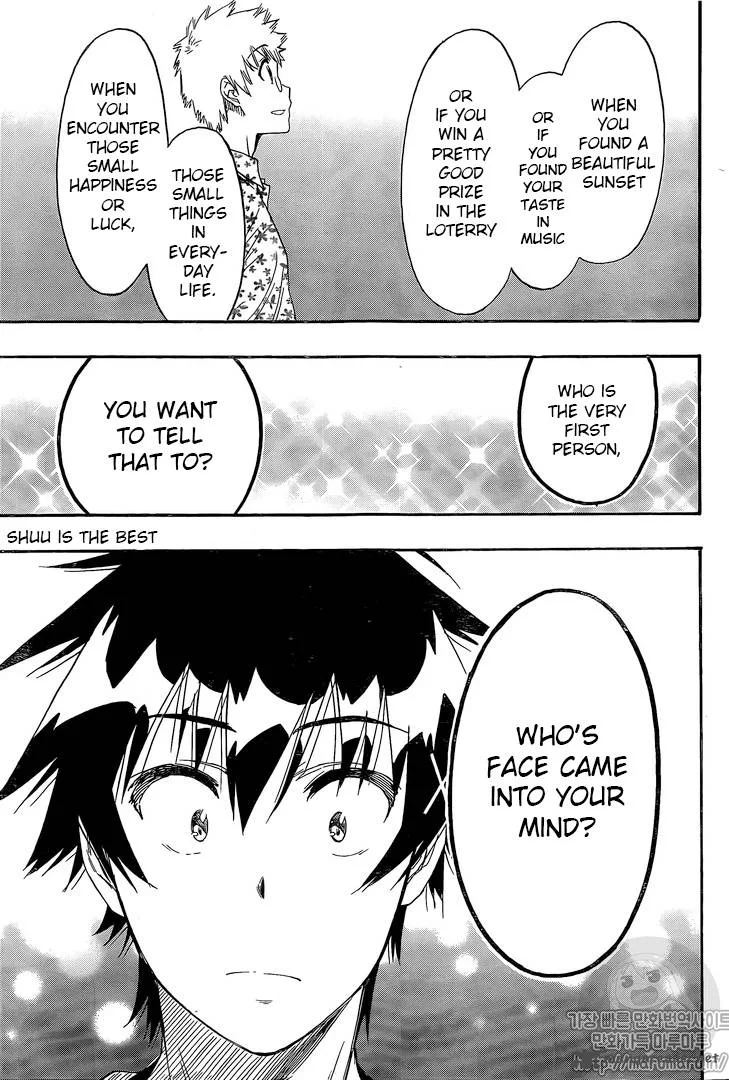 Nisekoi Chapter 217 page 9