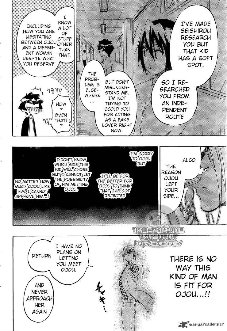 Nisekoi Chapter 218 page 19