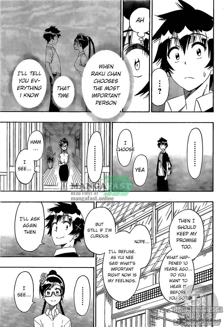 Nisekoi Chapter 218 page 6