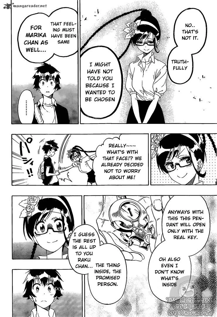 Nisekoi Chapter 218 page 9