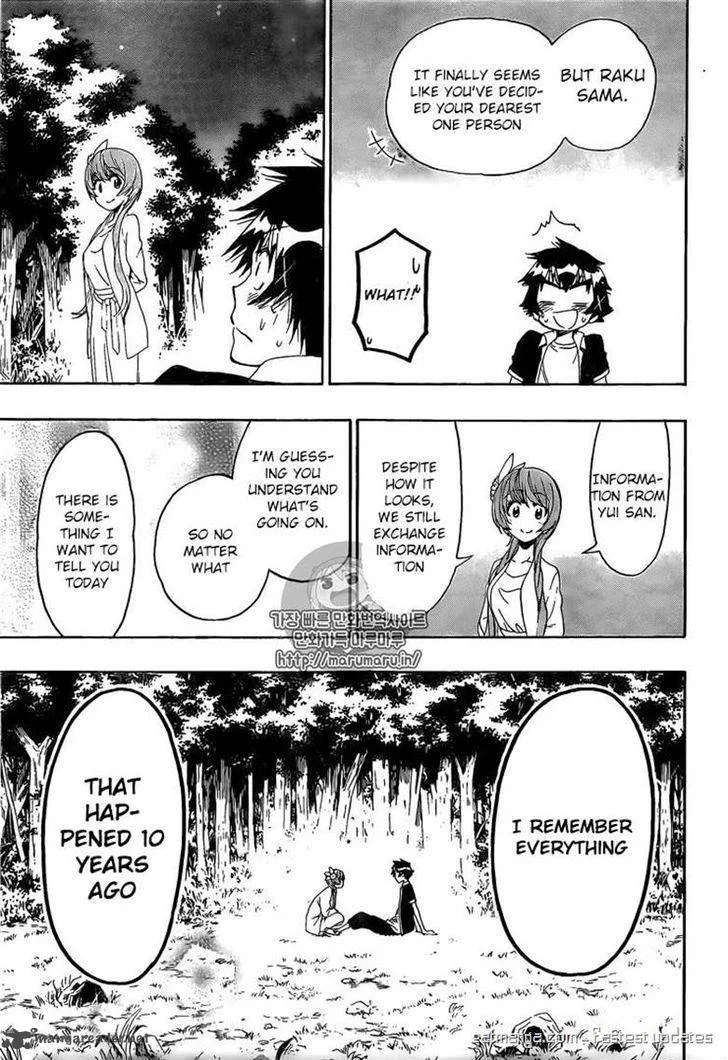 Nisekoi Chapter 219 page 13