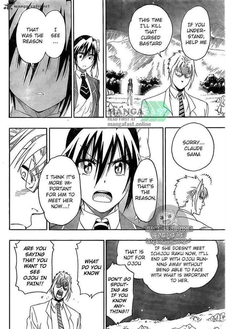 Nisekoi Chapter 219 page 4