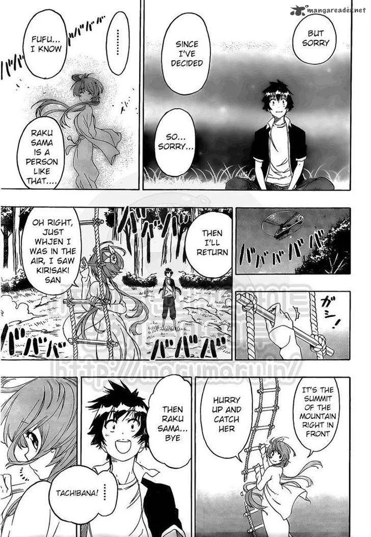 Nisekoi Chapter 219 page 17