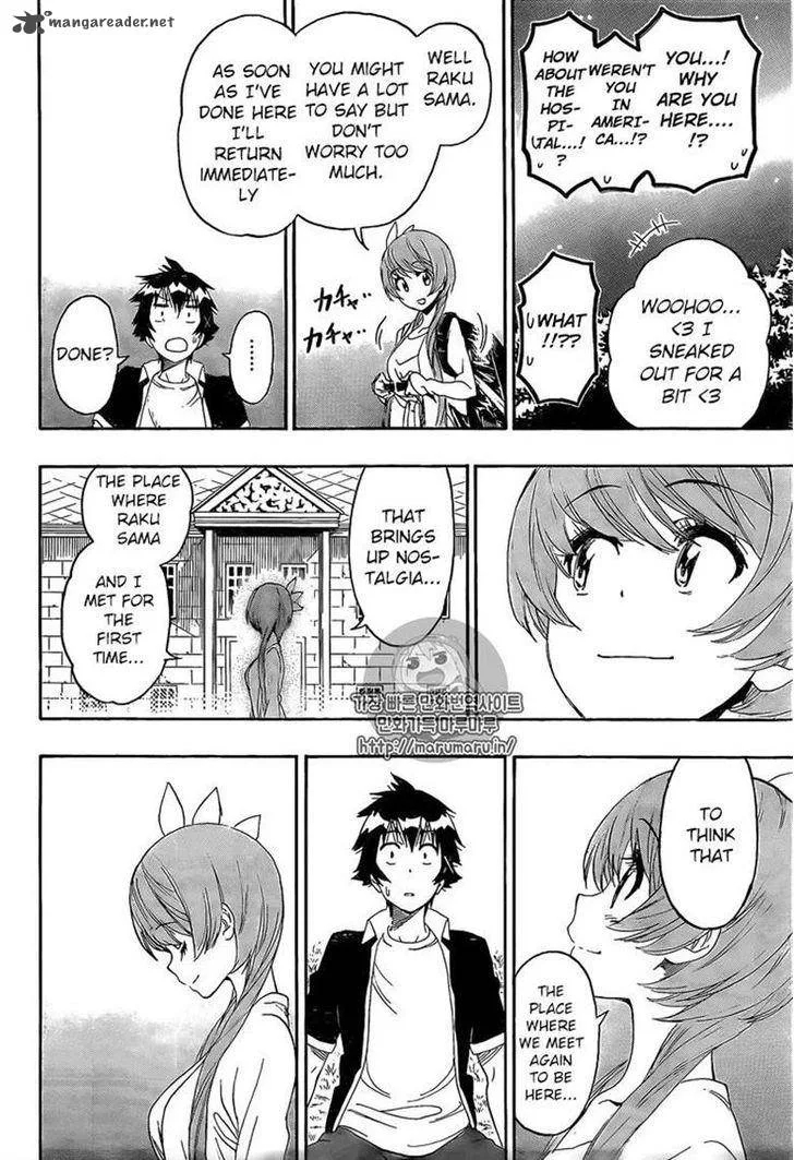 Nisekoi Chapter 219 page 12