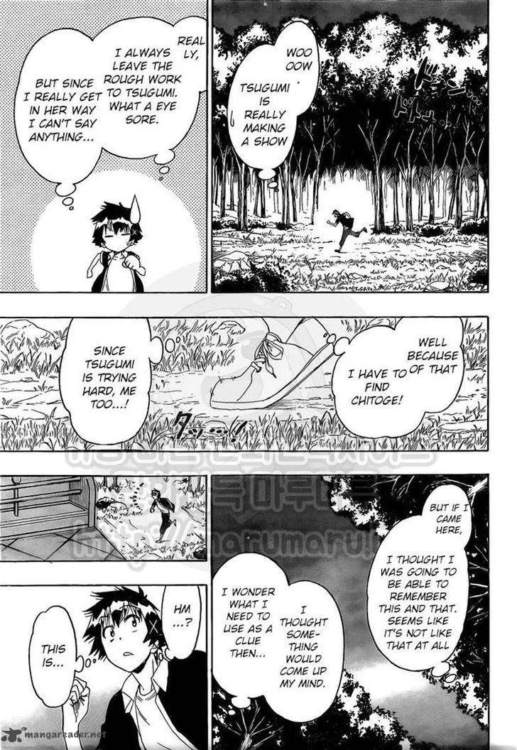 Nisekoi Chapter 219 page 9