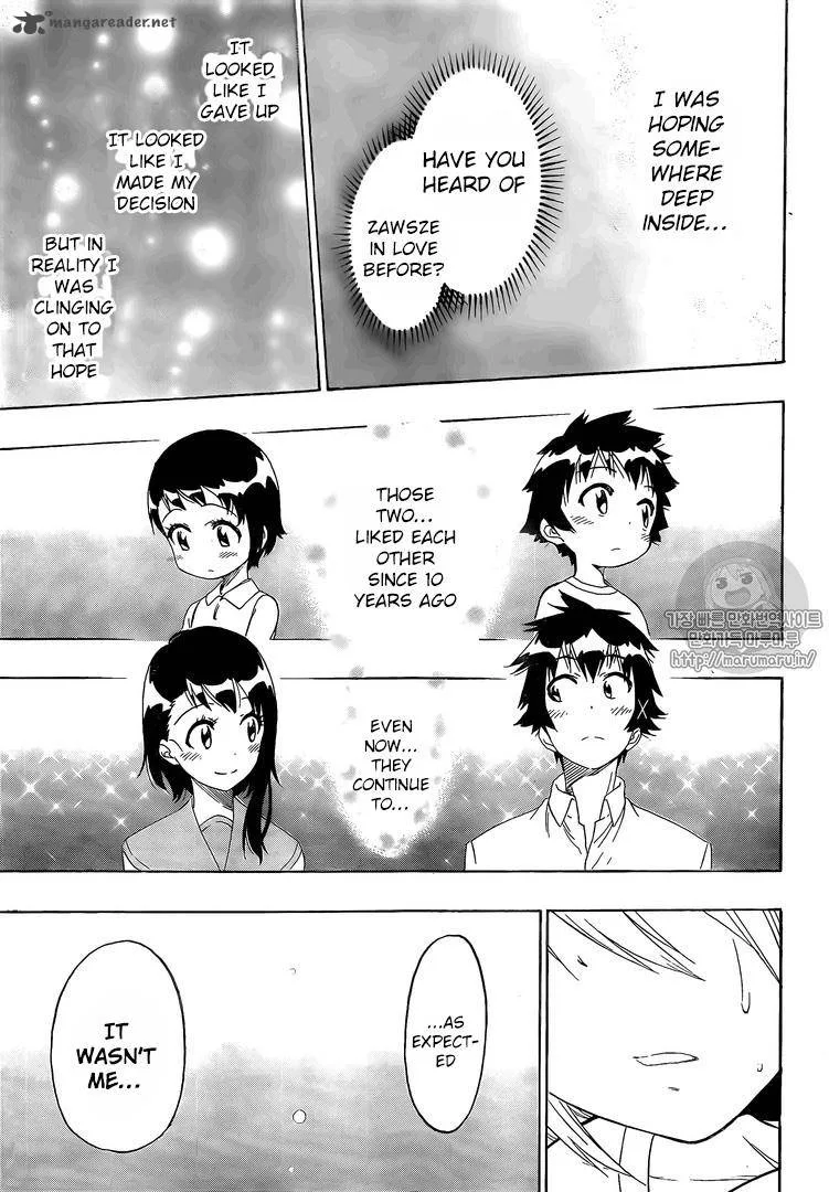 Nisekoi Chapter 222 page 10