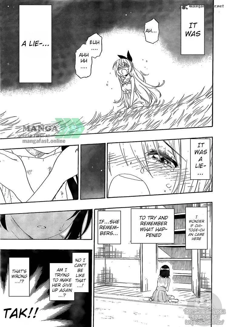 Nisekoi Chapter 222 page 12