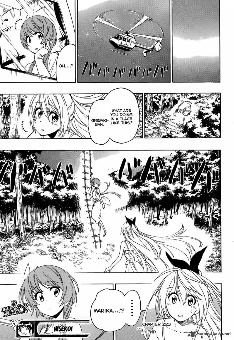 Nisekoi Chapter 223 page 19