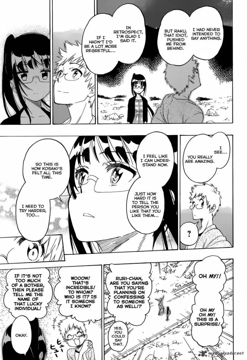 Nisekoi Chapter 223 page 16