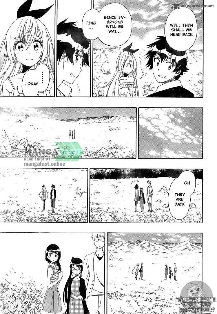 Nisekoi Chapter 228 page 6
