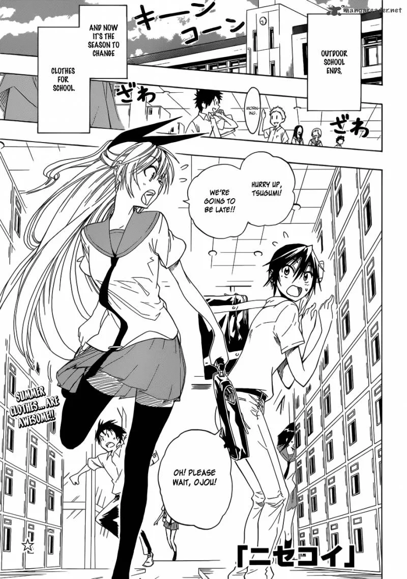 Nisekoi Chapter 26 page 1