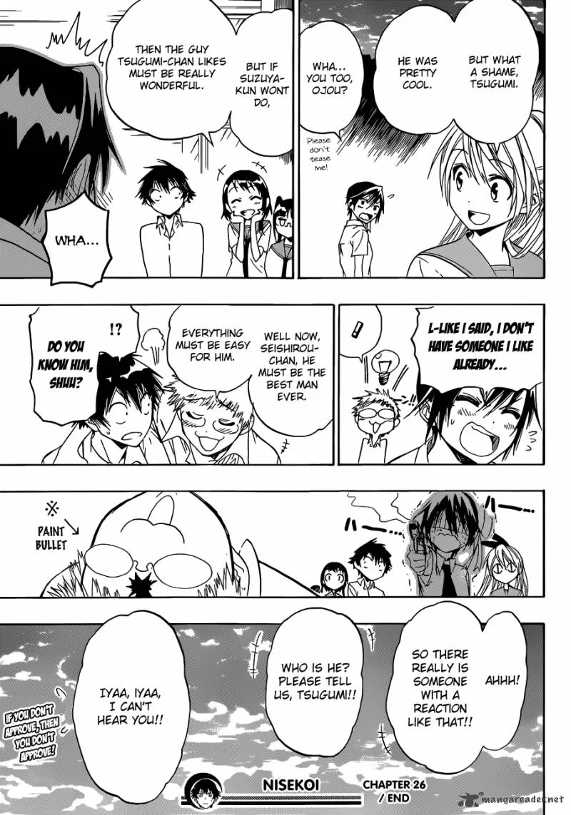Nisekoi Chapter 26 page 20
