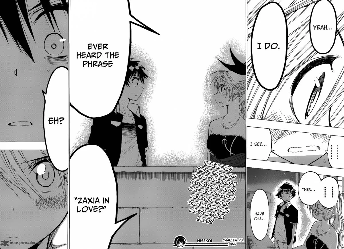 Nisekoi Chapter 28 page 19
