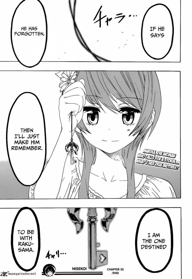 Nisekoi Chapter 33 page 20
