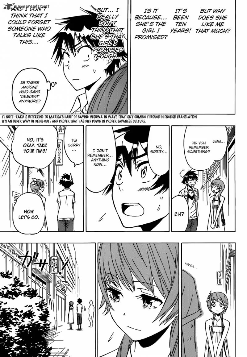 Nisekoi Chapter 34 page 8