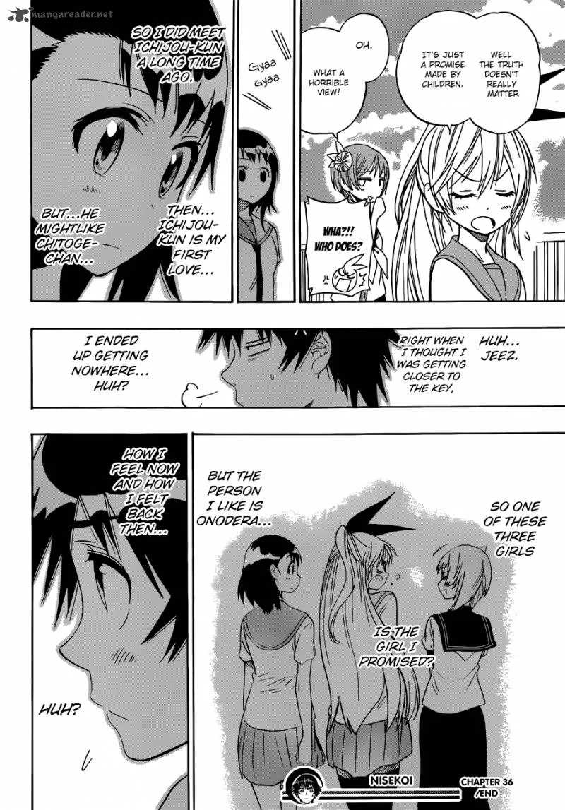 Nisekoi Chapter 36 page 19