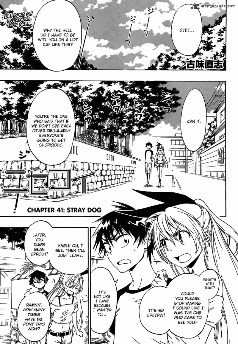 Nisekoi Chapter 41 page 1