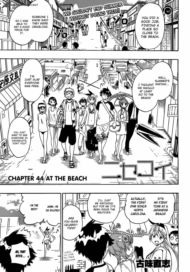 Nisekoi Chapter 44 page 1