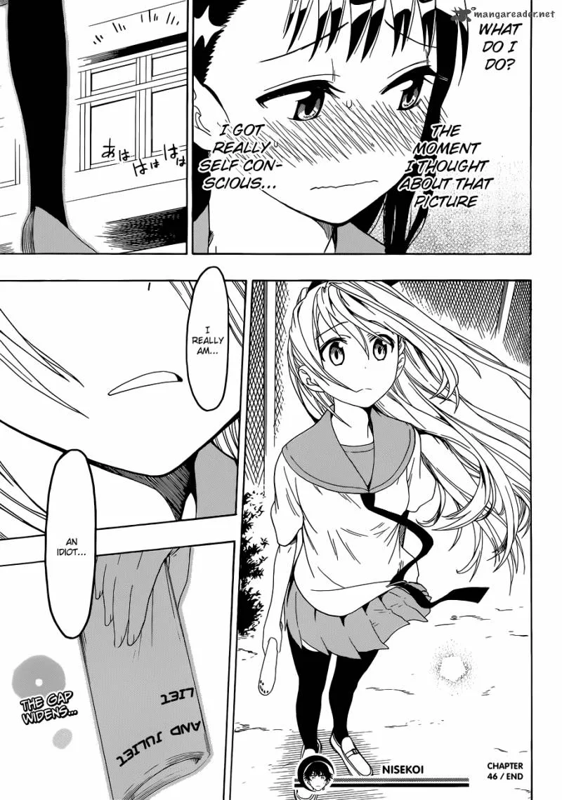 Nisekoi Chapter 46 page 20