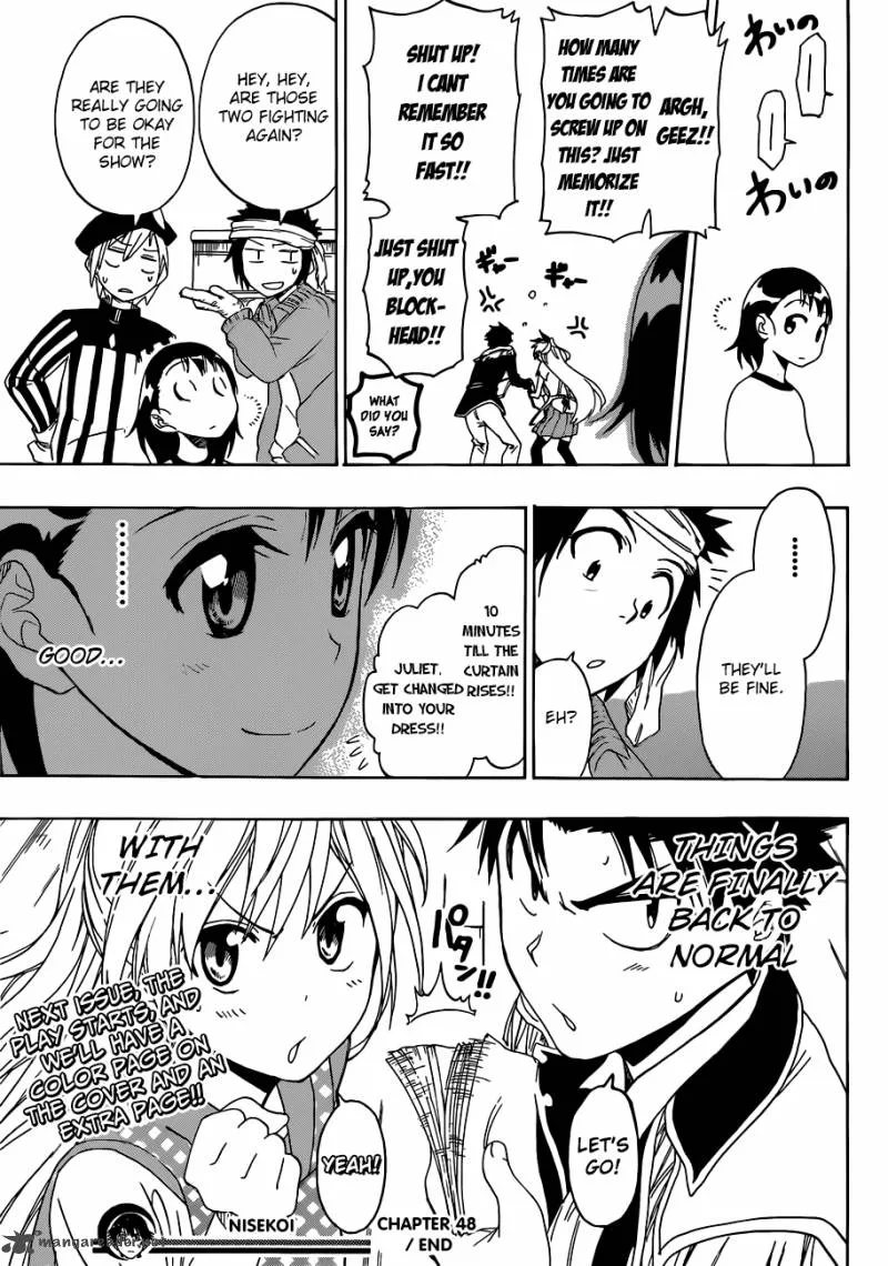 Nisekoi Chapter 48 page 20