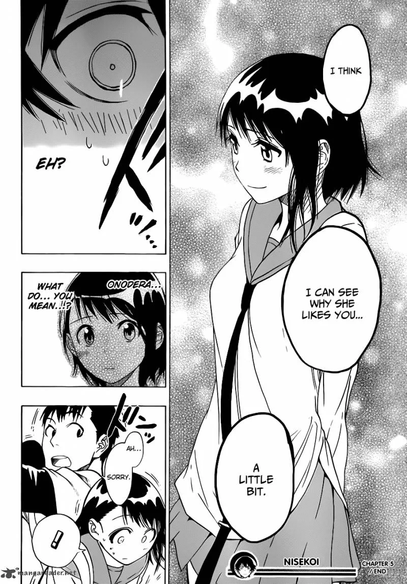 Nisekoi Chapter 5 page 19