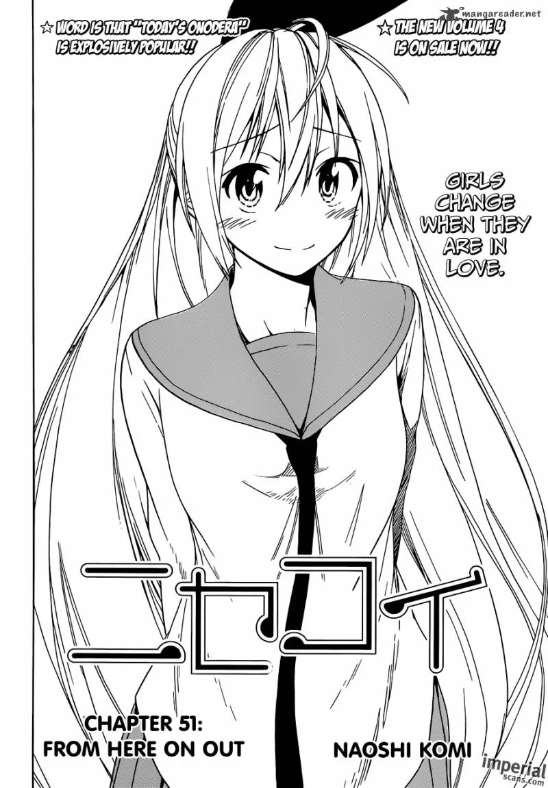 Nisekoi Chapter 51 page 3