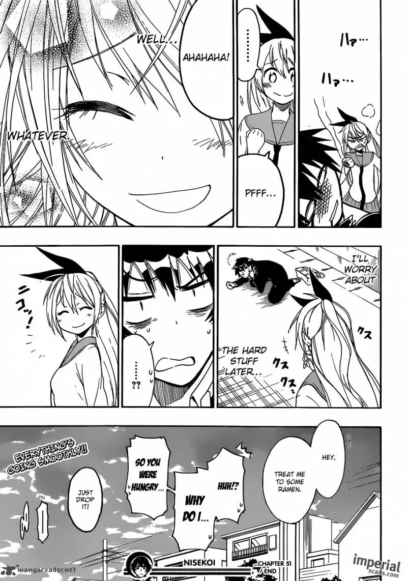 Nisekoi Chapter 51 page 20