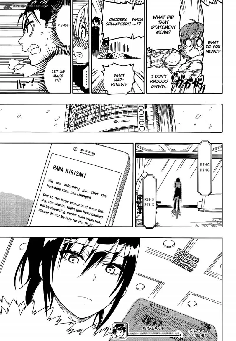Nisekoi Chapter 61 page 21