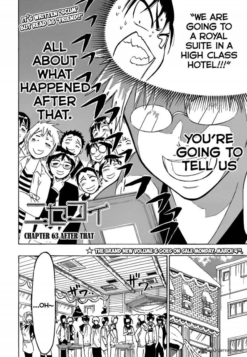 Nisekoi Chapter 63 page 3