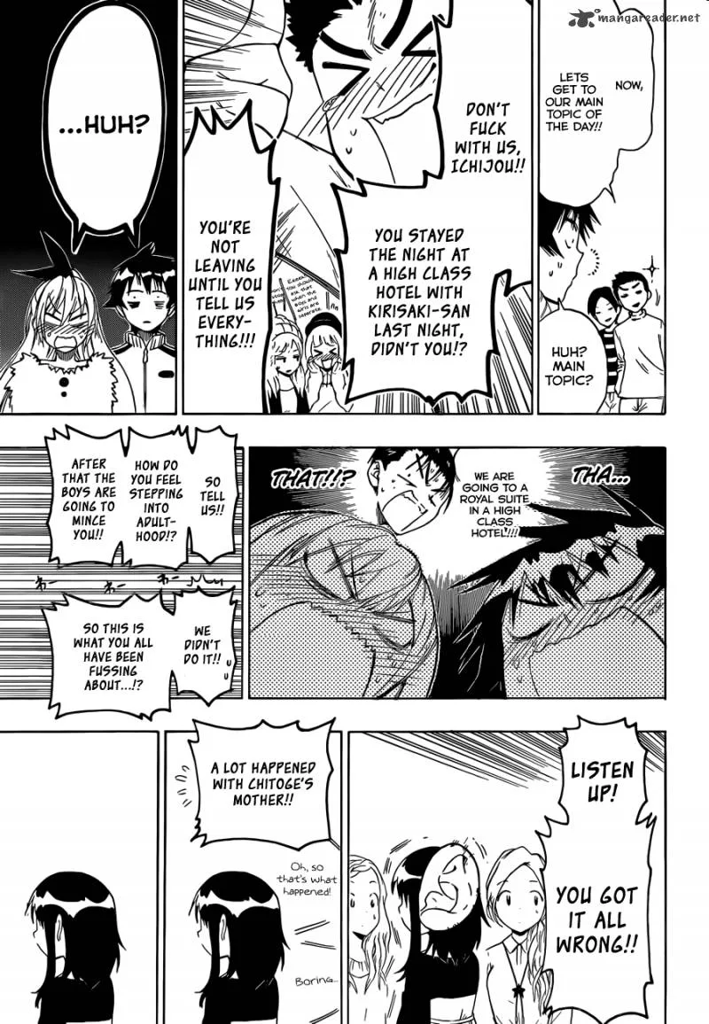 Nisekoi Chapter 63 page 12