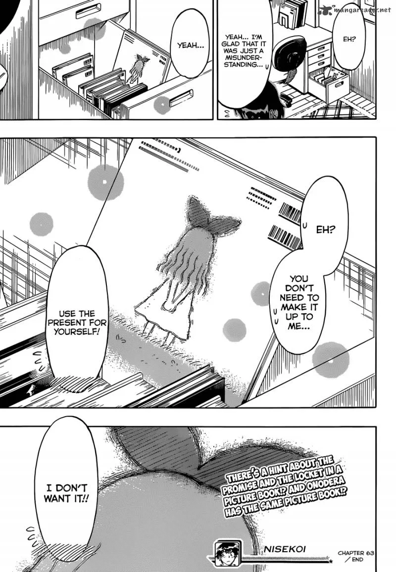 Nisekoi Chapter 63 page 20