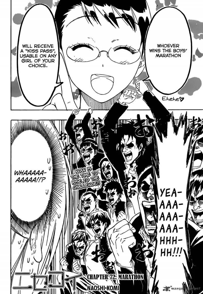 Nisekoi Chapter 72 page 3