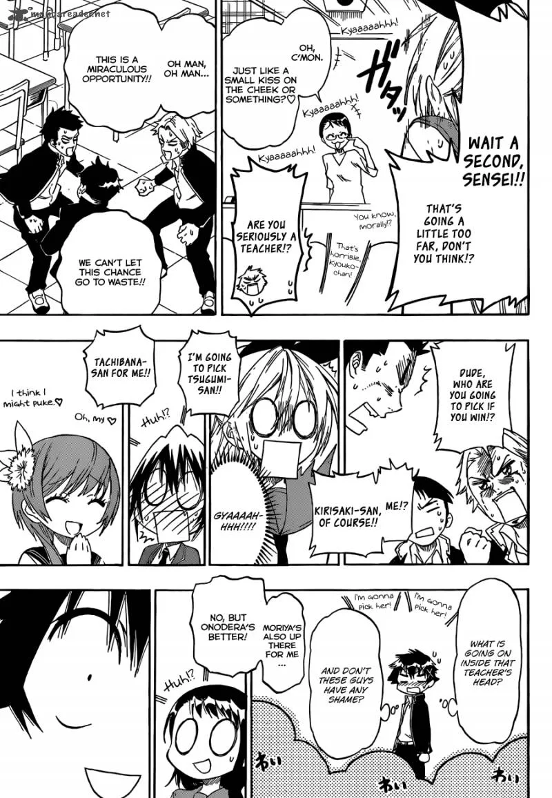 Nisekoi Chapter 72 page 4
