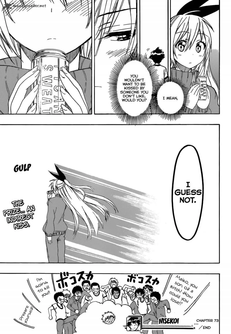 Nisekoi Chapter 73 page 20