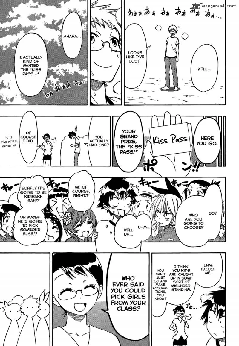 Nisekoi Chapter 73 page 18