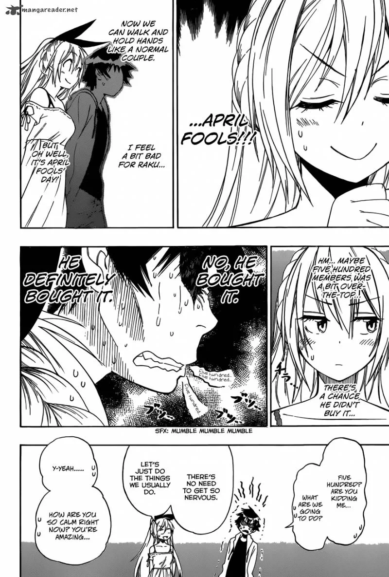 Nisekoi Chapter 74 page 7