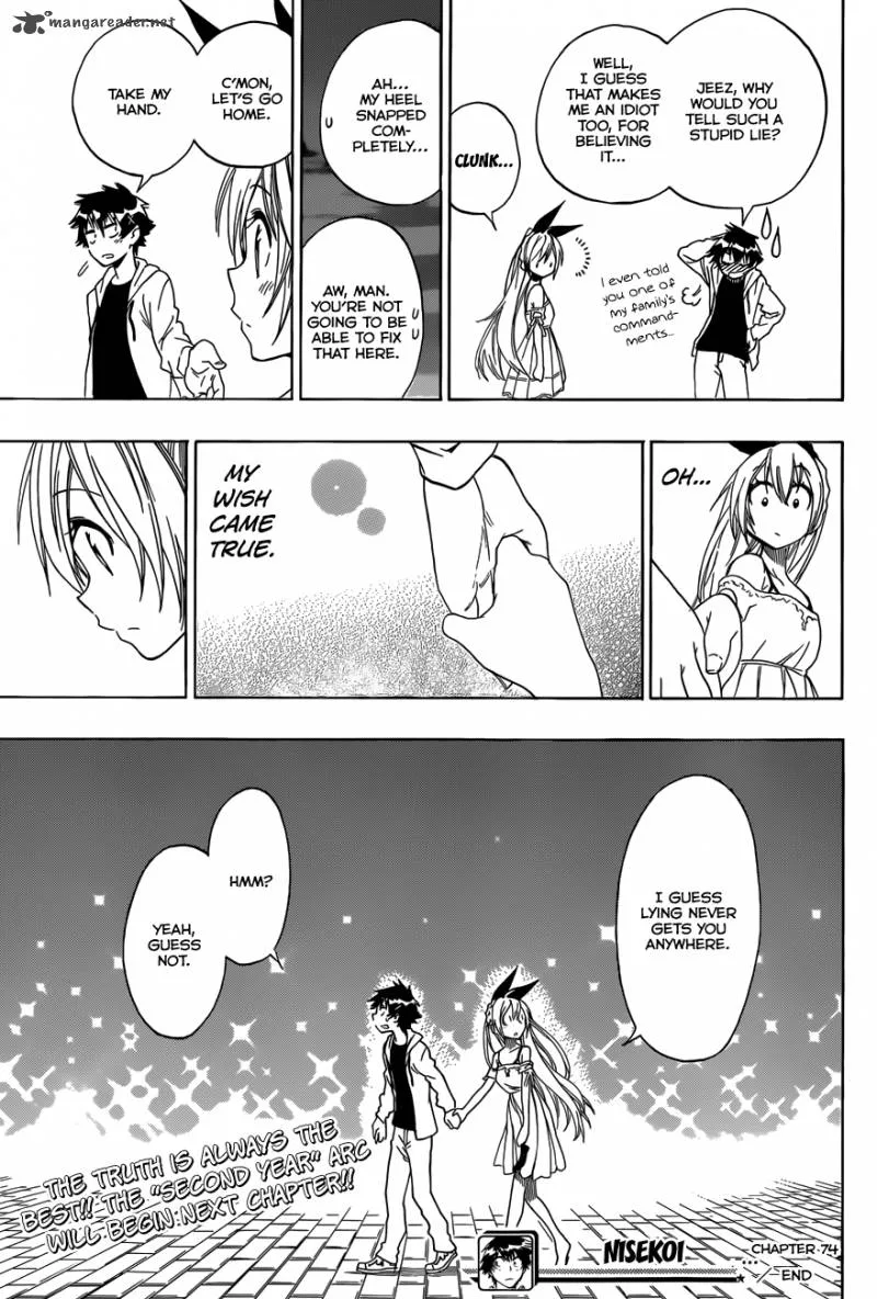 Nisekoi Chapter 74 page 20