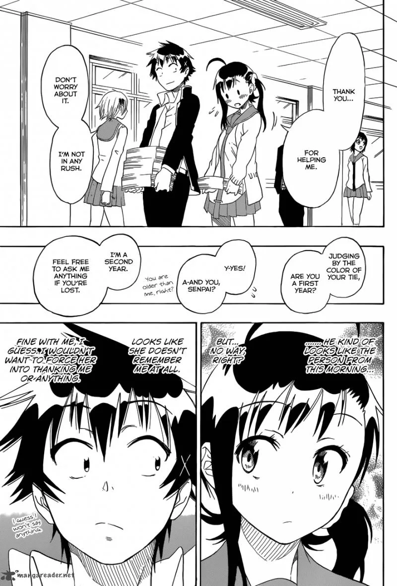 Nisekoi Chapter 75 page 12
