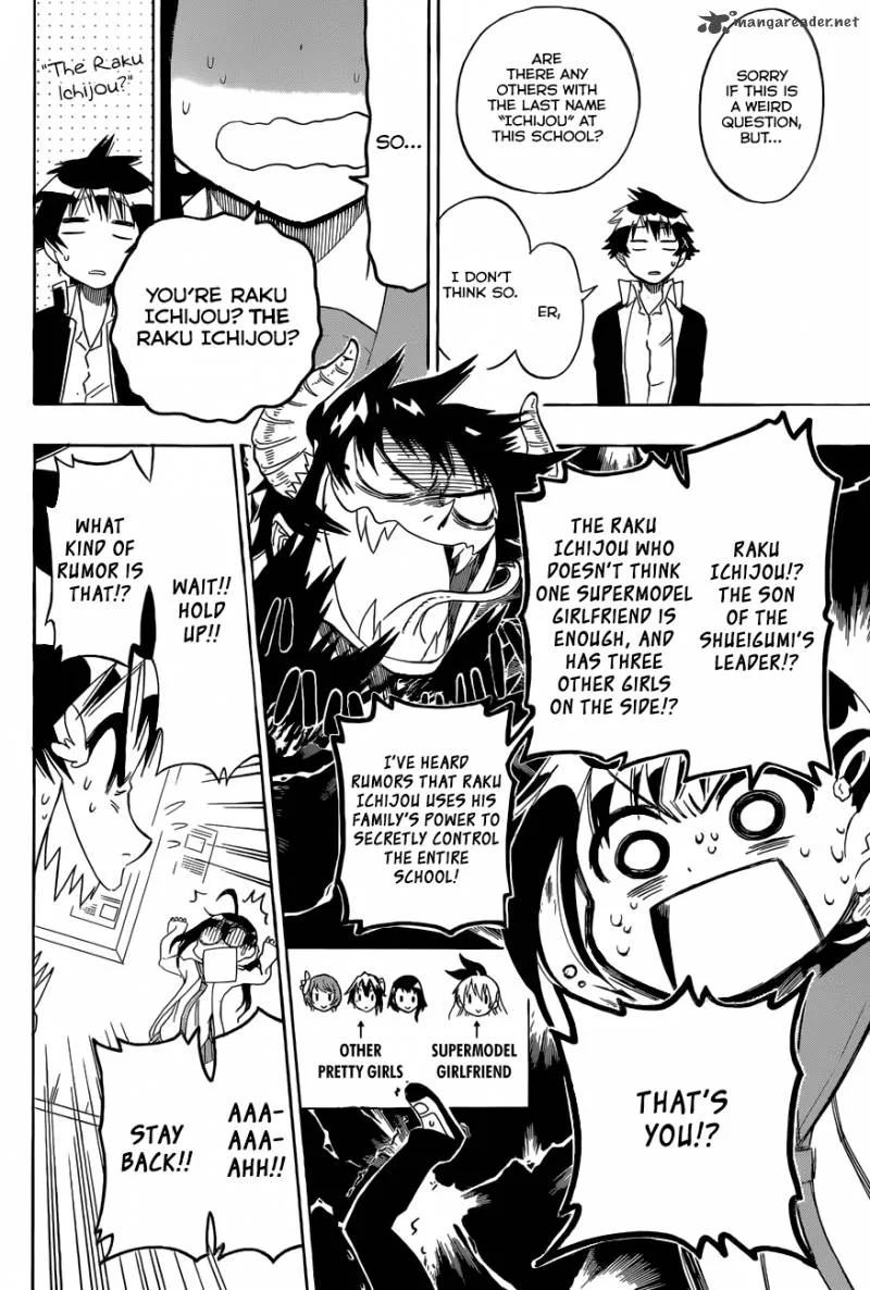Nisekoi Chapter 75 page 15