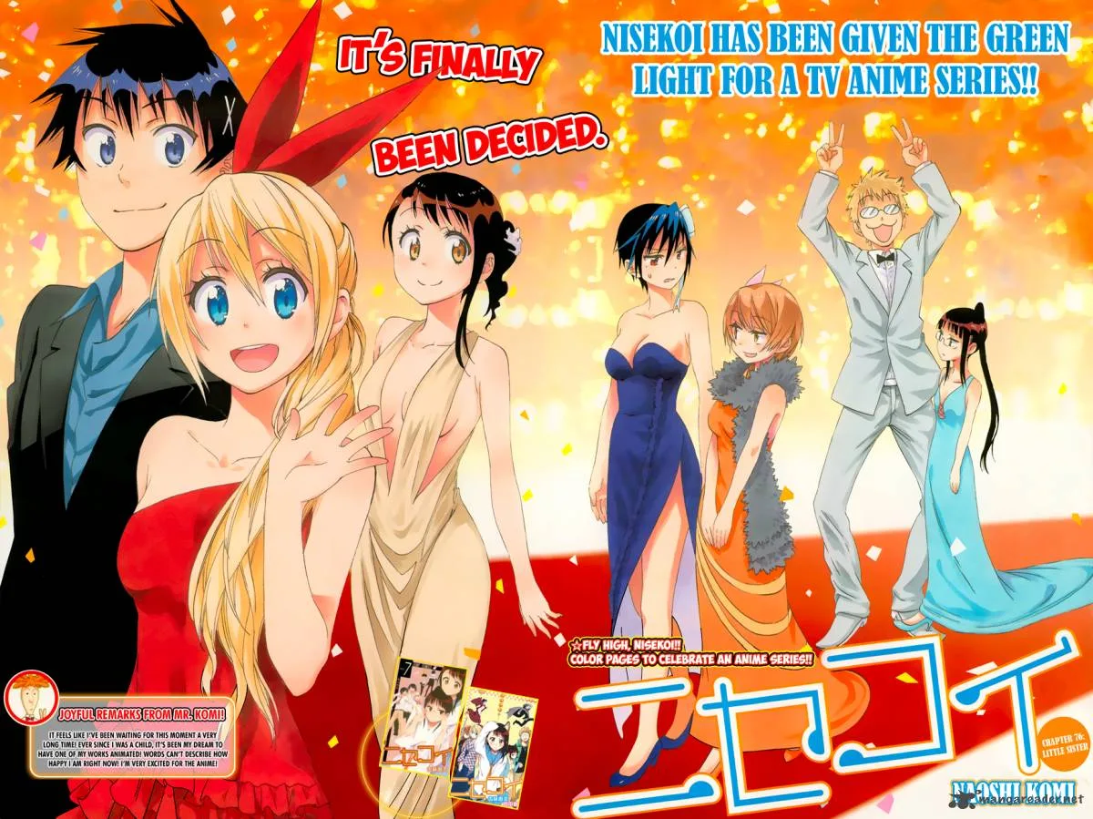 Nisekoi Chapter 76 page 4