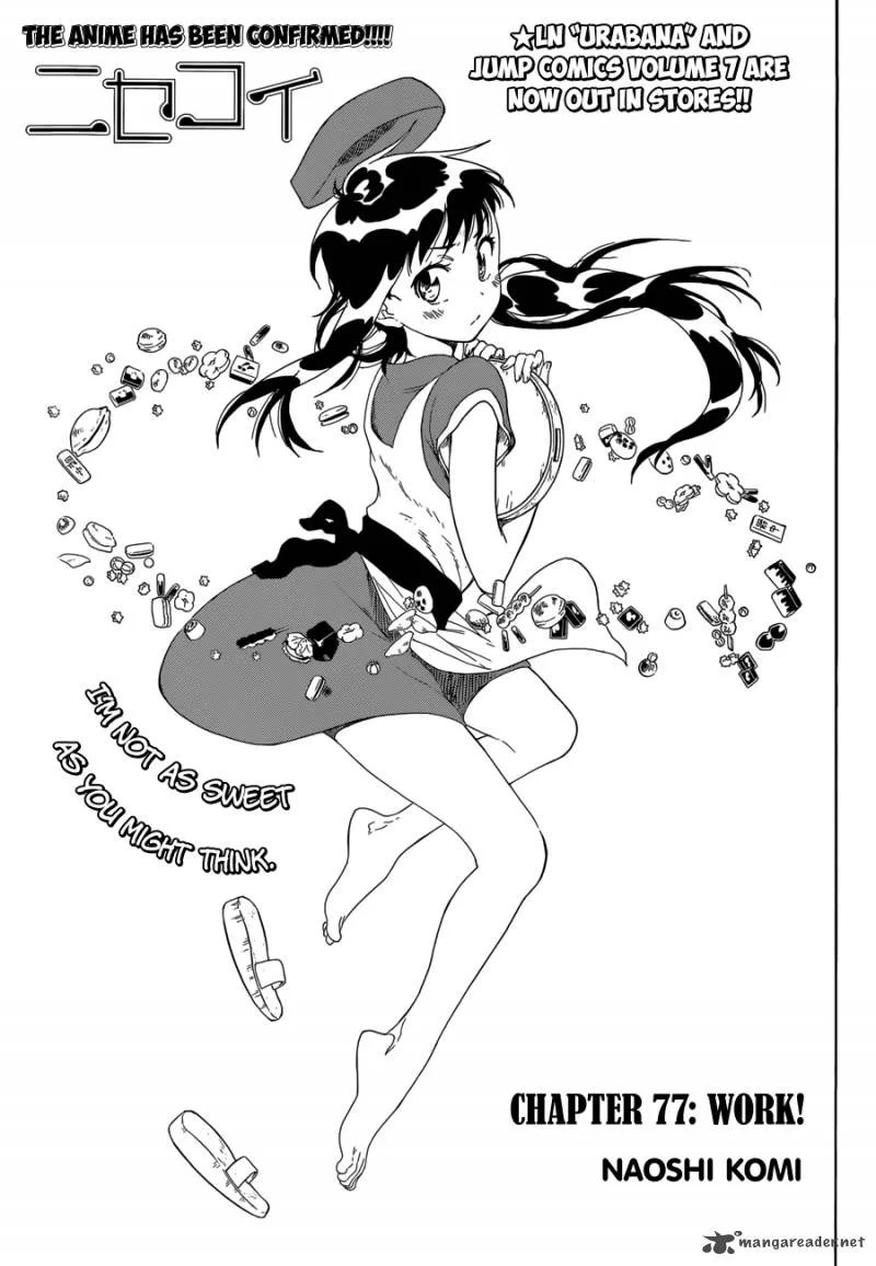 Nisekoi Chapter 77 page 4