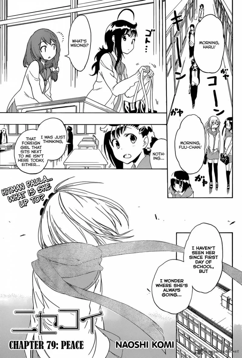 Nisekoi Chapter 79 page 2
