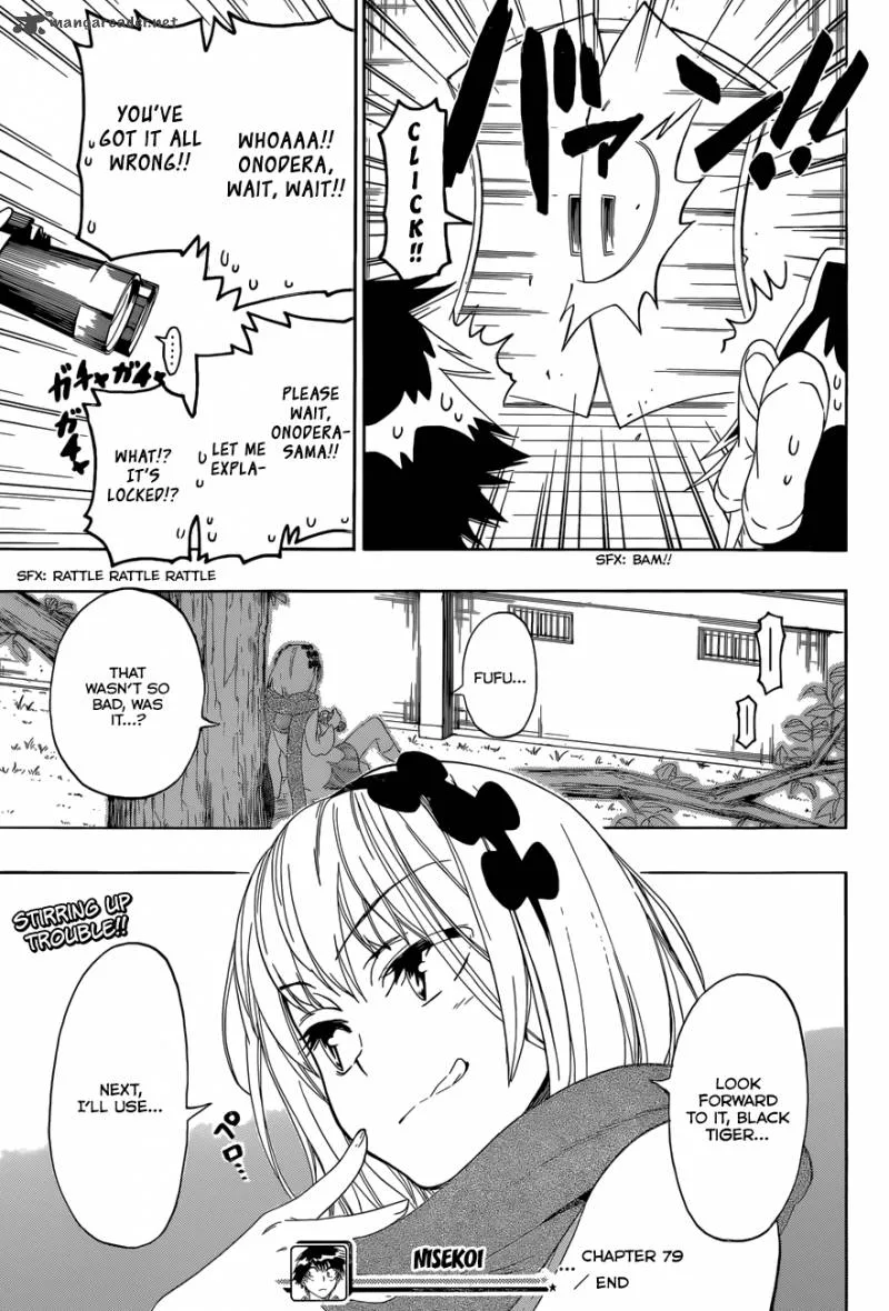 Nisekoi Chapter 79 page 20