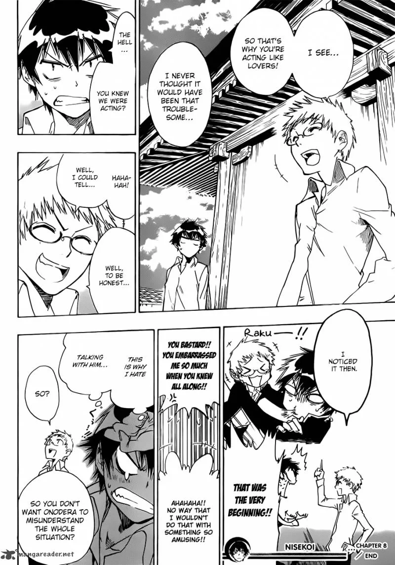 Nisekoi Chapter 8 page 19