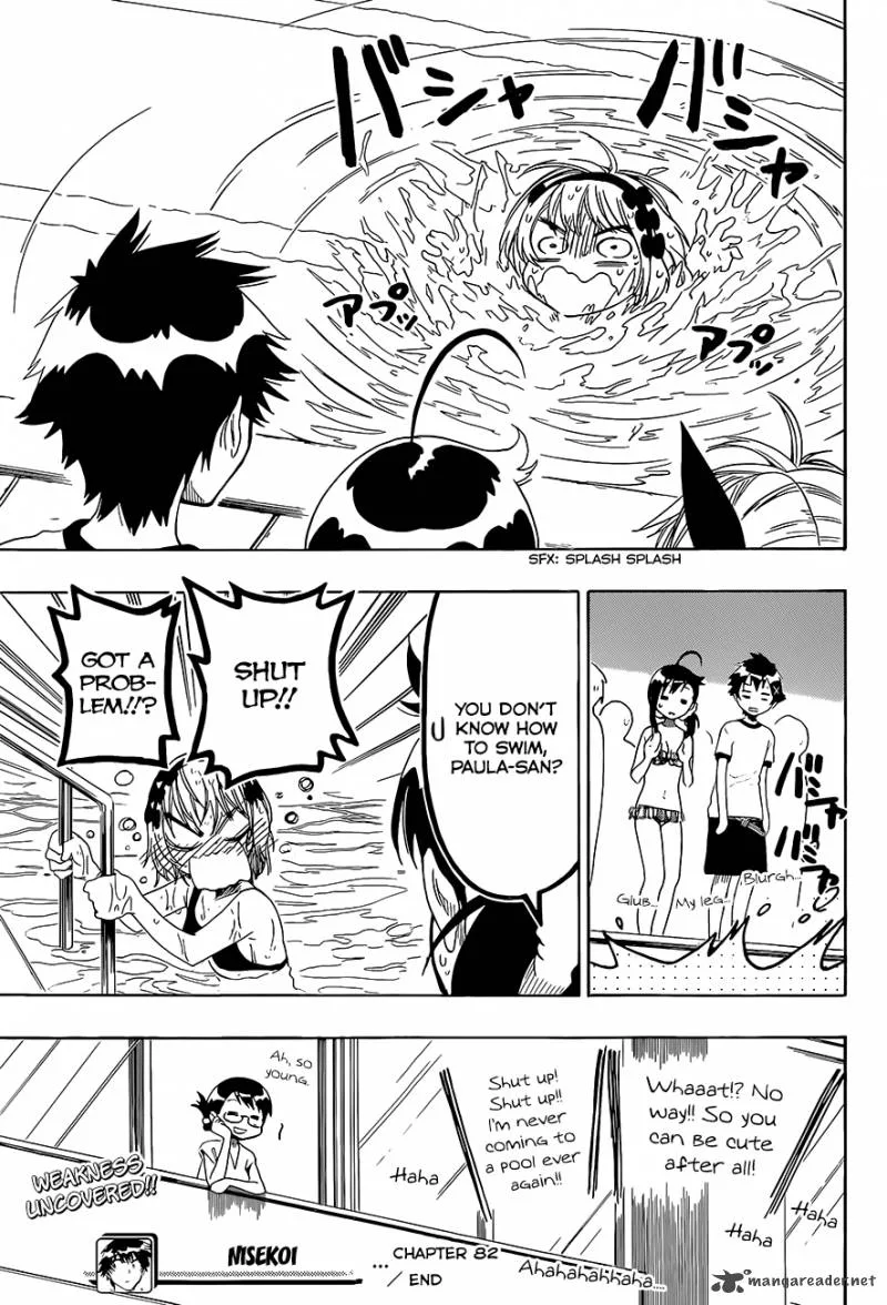 Nisekoi Chapter 82 page 19