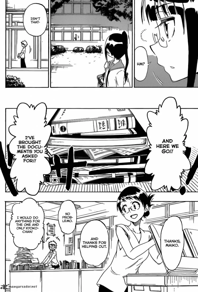 Nisekoi Chapter 83 page 17