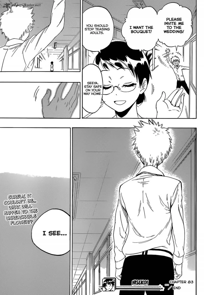 Nisekoi Chapter 83 page 20