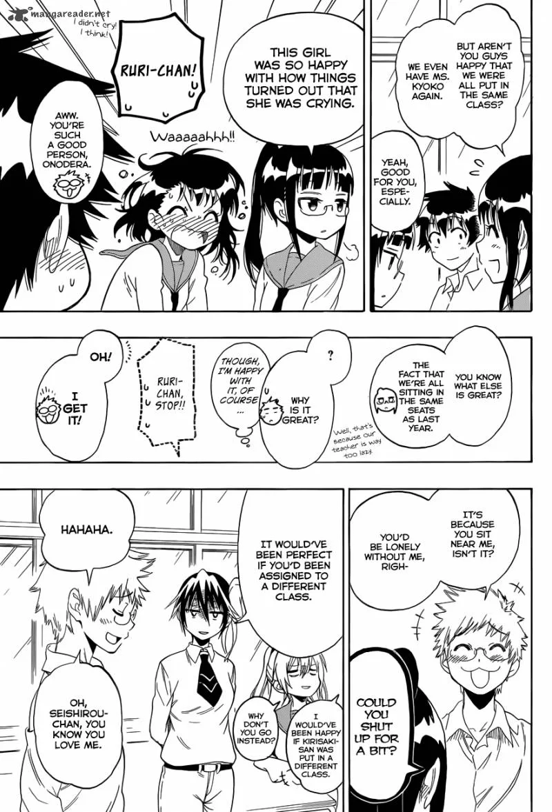 Nisekoi Chapter 83 page 4