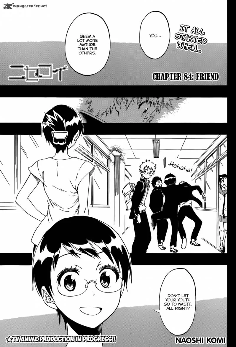 Nisekoi Chapter 84 page 2